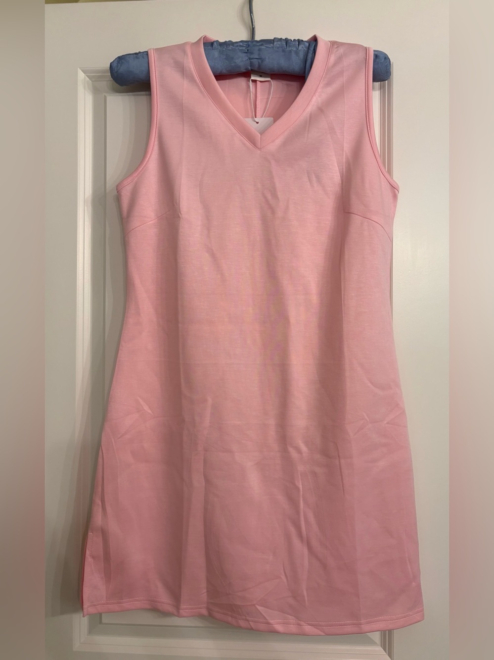 NWT BKRIVE Pink Sleeveless Shift Dress Medium